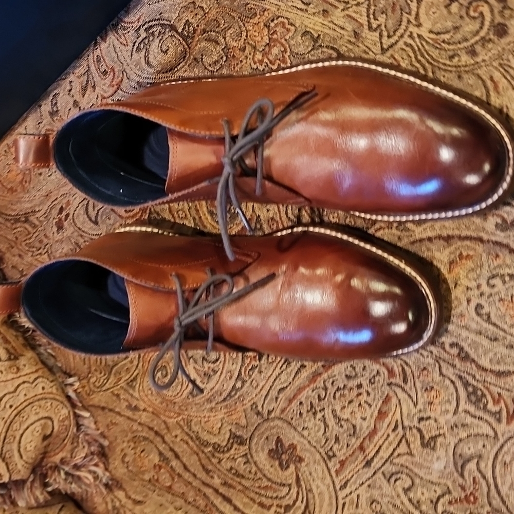 Mens boot 7.5M Cole Haan Kennedy Grand CHK WP Woodbury WP C28099 in box